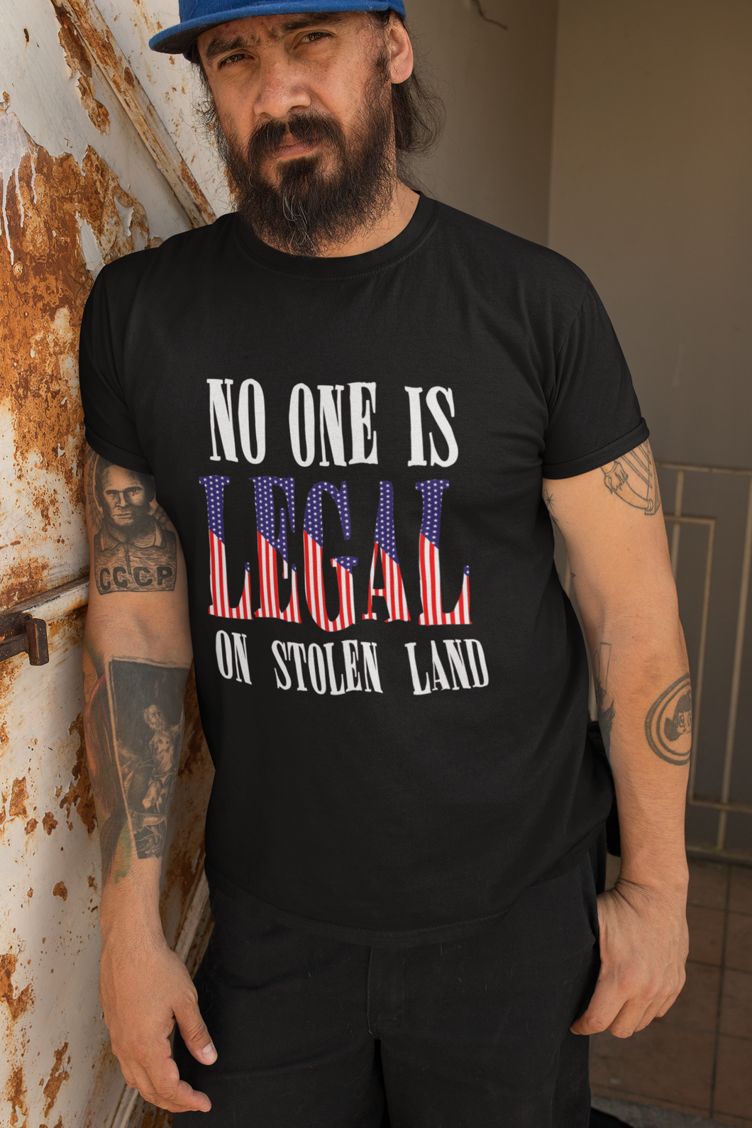 NO ONE IS LEGAL SHIRT