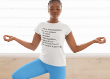 Load image into Gallery viewer, FLY, GROWN WOMAN Statement Tee
